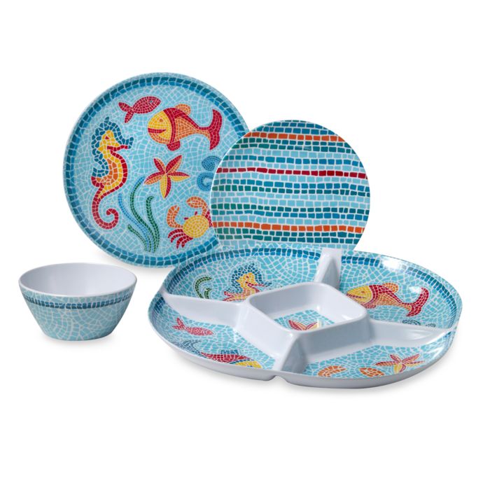 Sea Life Melamine 6" Salad Bowl Bed Bath & Beyond