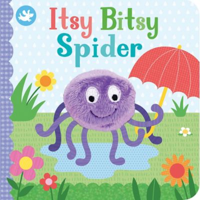 Itsy Bitsy Spider Finger Puppet Book