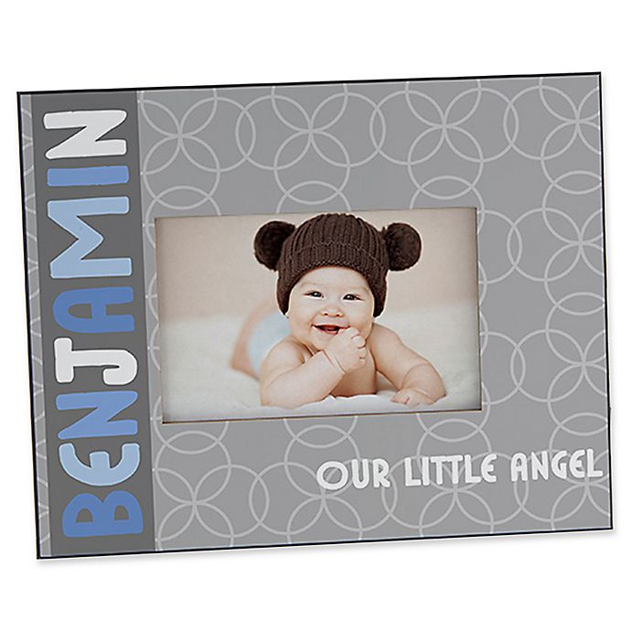 Trendy Baby Boy 4-Inch x 6-Inch Picture Frame