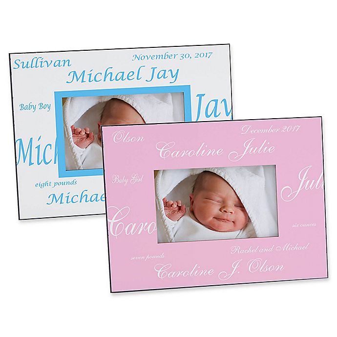 New Arrival Baby 4-Inch x 6-Inch Picture Frame
