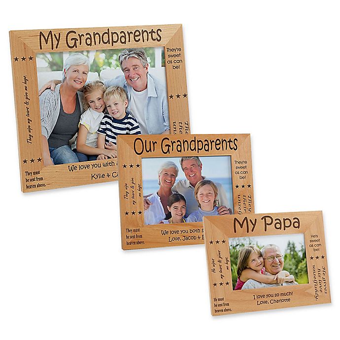 Sweet Grandparents Personalized Picture Frame