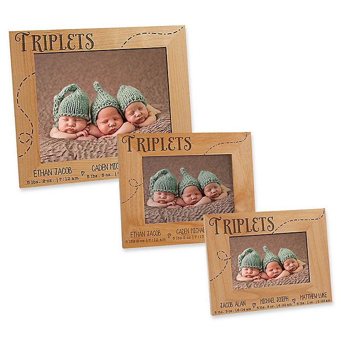 Triplet Love Picture Frame