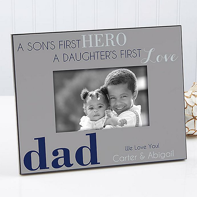 First Hero/First Love 4-Inch x 6-Inch Picture Frame