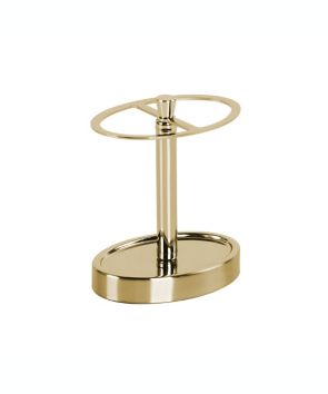 Portacepillos de dientes de acero Lifestyle Home Linea con acabado de doble contraste