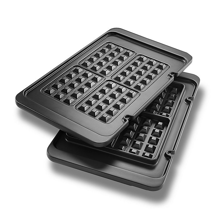 De'Longhi Livenza All-Day Grill Waffle Plates (Set of 2)