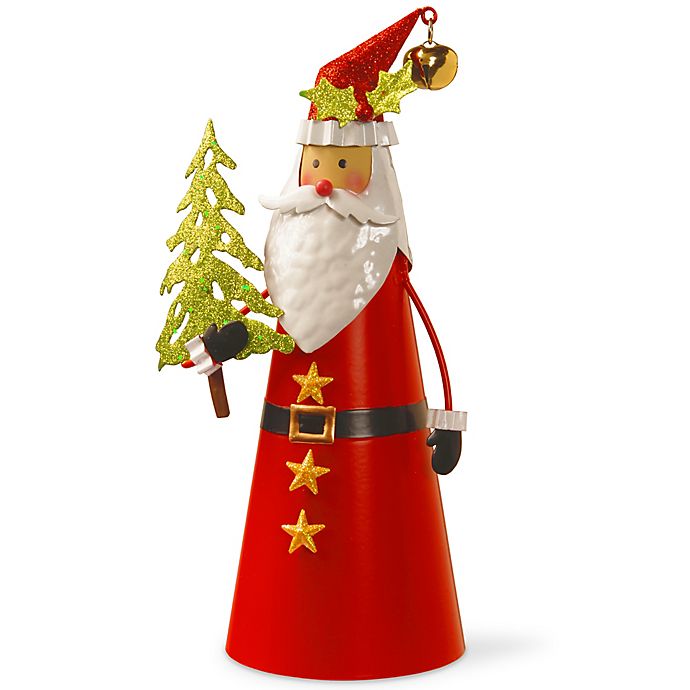 Santa with Staff Christmas Ornament Tree Decoration 