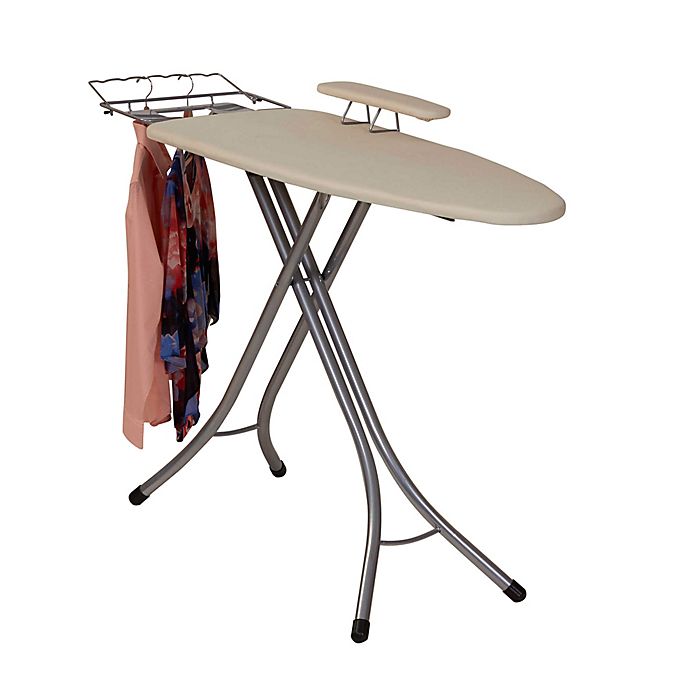 Basic Sleeve Mini Ironing Board 4.5 Natural Cover and White 