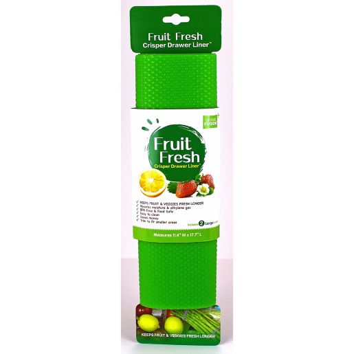 Fruit Fresh 2 Pack Refrigerator Liner In Green Bed Bath Beyond