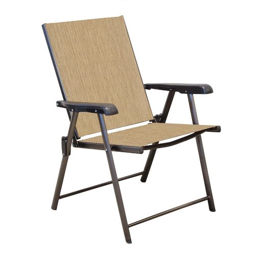 Never Rust Aluminum Sling Folding Chair In Bronze Bed Bath Beyond