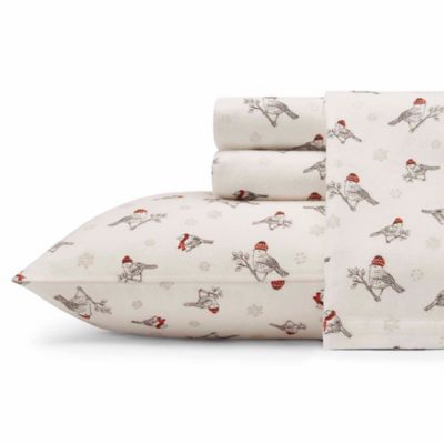 eddie bauer ski slope flannel sheet set