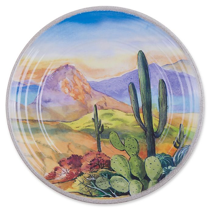 Desert Landscape Melamine Dinner Plate