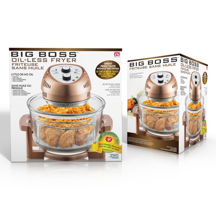 Big Boss Oil Less Fryer In Copper Bed Bath Beyond