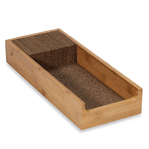 Bamboo Knifedock Bed Bath And, Under Cabinet Knife Storage Canada