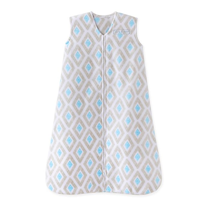 HALO® SleepSack® Diamond Fleece Wearable Blanket in Turquoise