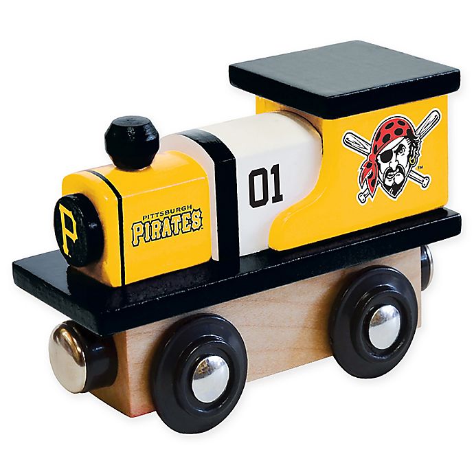MLB Pittsburgh Penguins Team Wooden Toy Train
