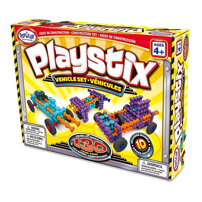 Popular® Playthings Playstix® Vehicle Set: 130 Pieces