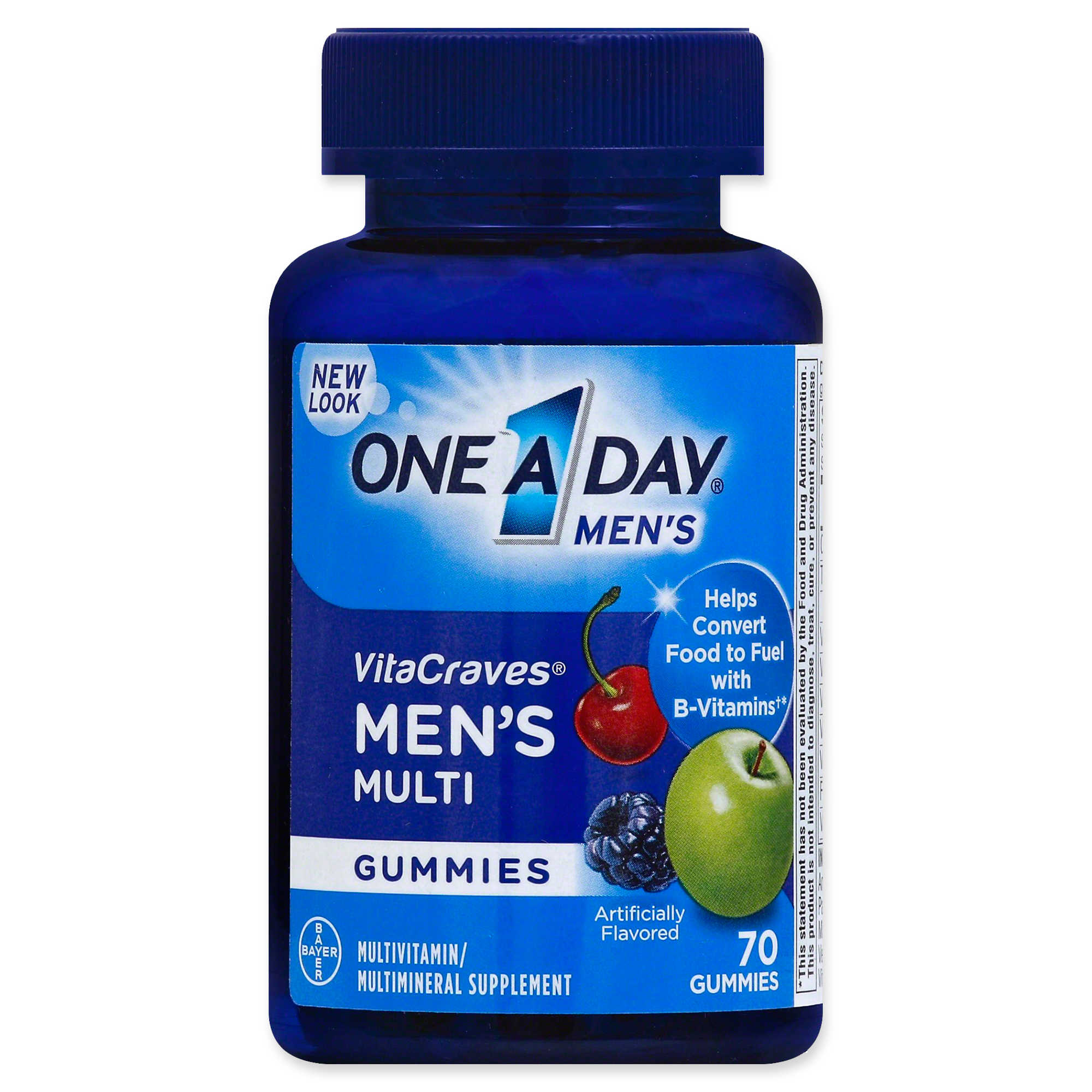 One A Day® VitaCraves® 70-Count Men's Multivitamin Gummies in Fruit
