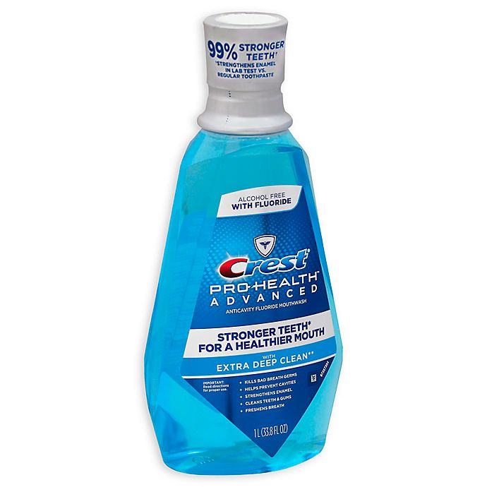 Crest® Pro-Health™ 33.8 fl. oz. Advanced Anticavity Fluoride Mouthwash in Blue Fresh Mint