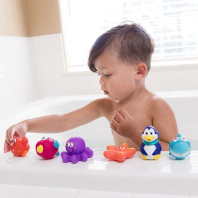 nuby duck bath toy
