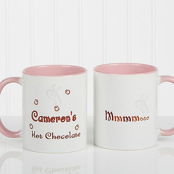 Details about   La Senza At Home by Rosanna Hot Chocolate Mug Set of 2 Brown With Pink Letters 