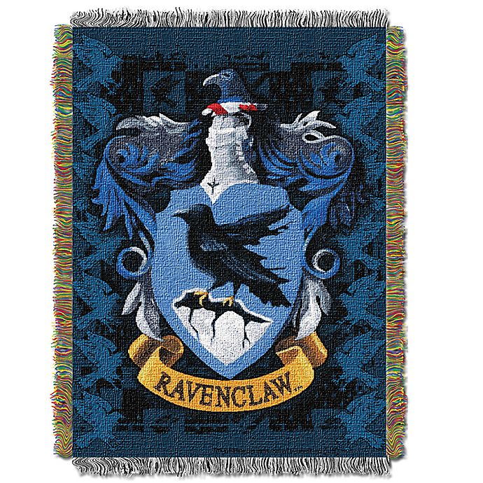 Harry Potter™ Ravenclaw Woven Tapestry Throw Blanket