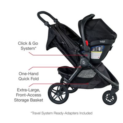 britax bfree travel system