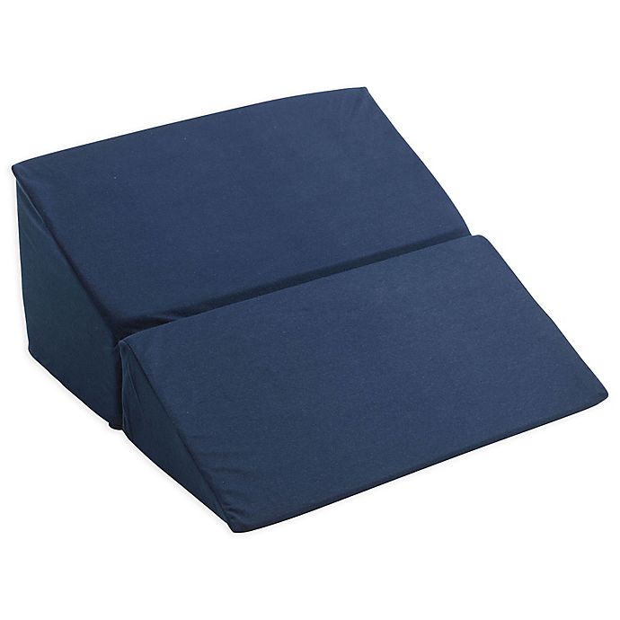 Drive Medical Bed Wedge with Carry Handle in Blue