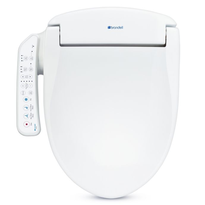 Brondell Swash SE400 Elongated Bidet Toilet Seat in White