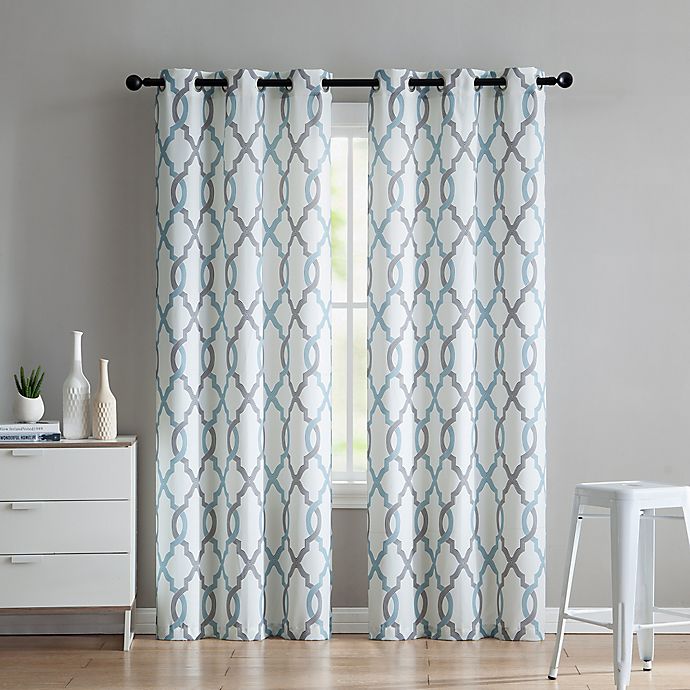 VCNY Home Caldwell Grommet Window Curtain Panels (Set of 2)