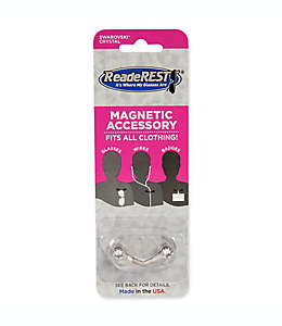 Sujetador magnético de plástico ReadeREST® acabado cristal