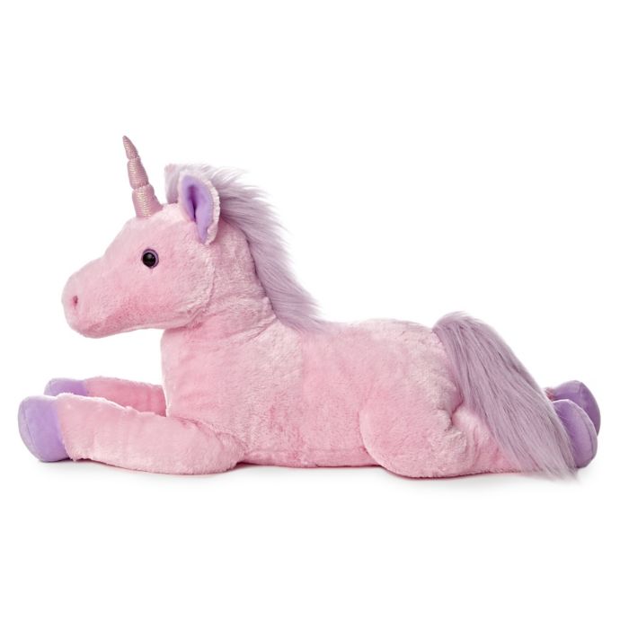 Aurora Super Flopsies Celestia Unicorn Plush Toy In Pink Buybuy Baby