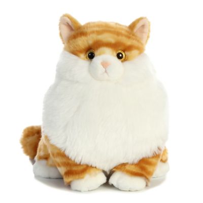 fat orange cat plush amazon