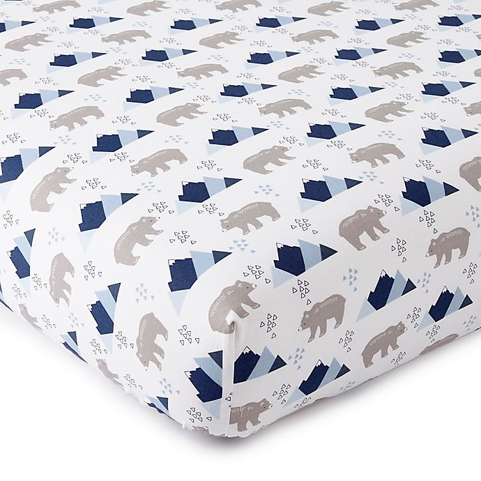 Levtex Baby® Trail Mix Fitted Crib Sheet