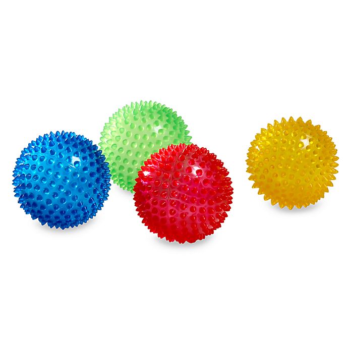 Edushape® 4-Inch Sensory Balls (Set of 4)