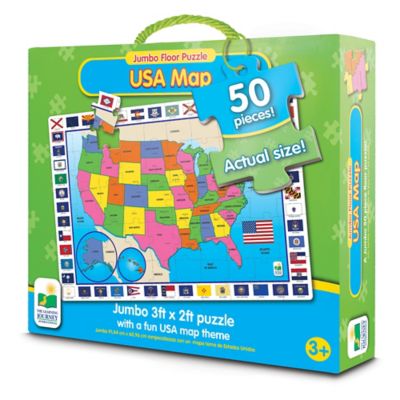 the learning journey lift & learn usa map puzzle