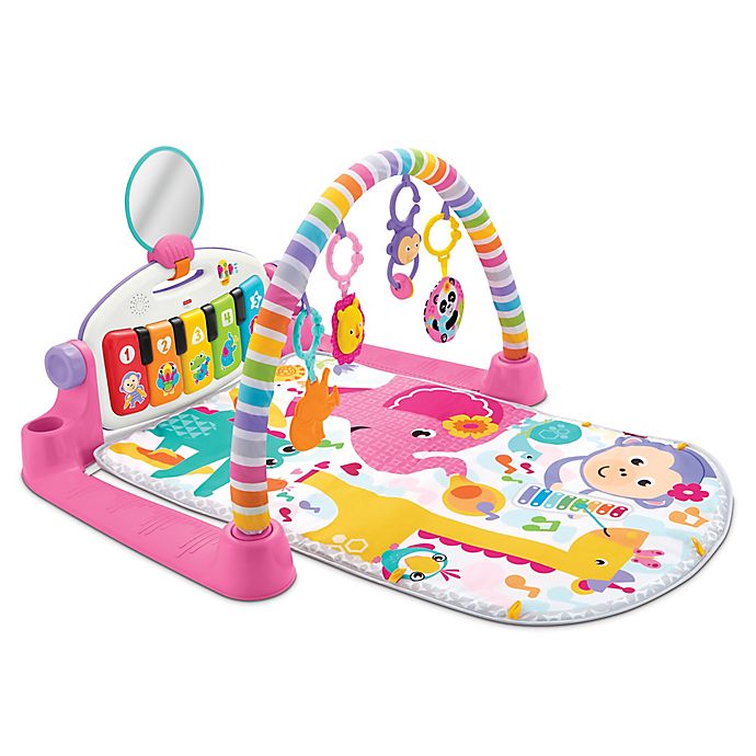 Fisher-Price® Deluxe Kick and Play Piano Gym in Pink