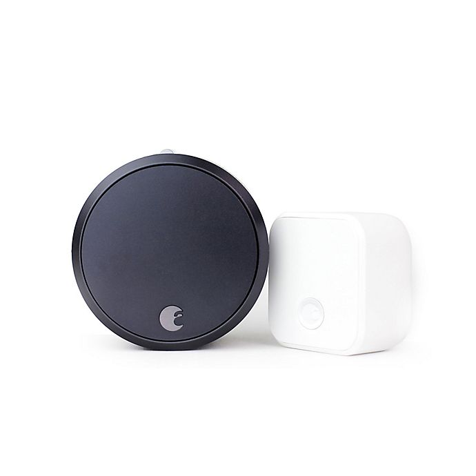 August Smart Lock Pro with Connect Wi-Fi Bridge Silver for sale online AUGSL03C02S03 