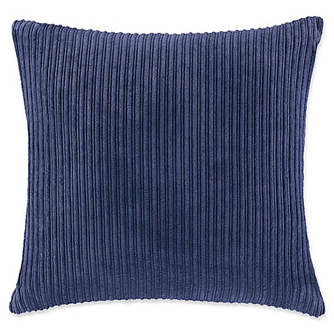 Buy Madison Park Jackson Square Throw Pillow in Navy from Bed Bath & Beyond