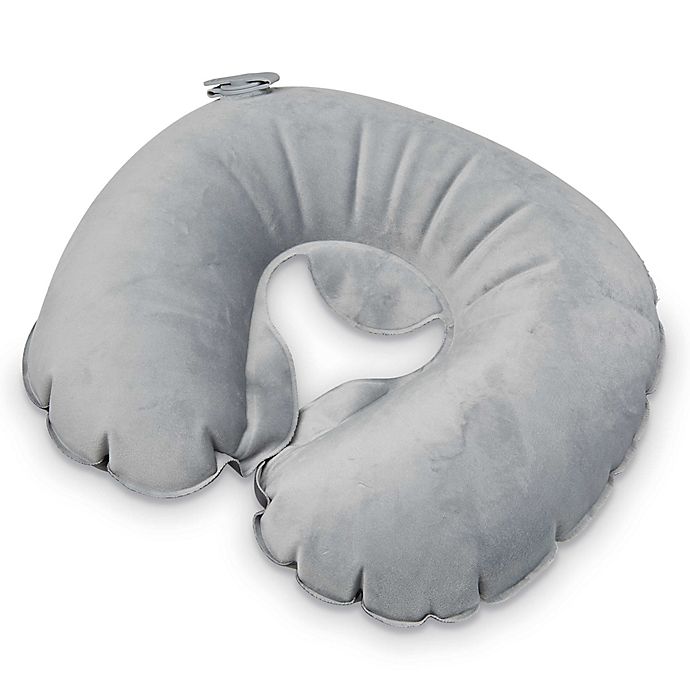 Samsonite® Compact Inflatable Travel Pillow in Charcoal