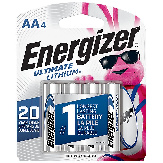 Energizer® Ultimate 4-Pack AA 1.5-Volt Lithium Batteries