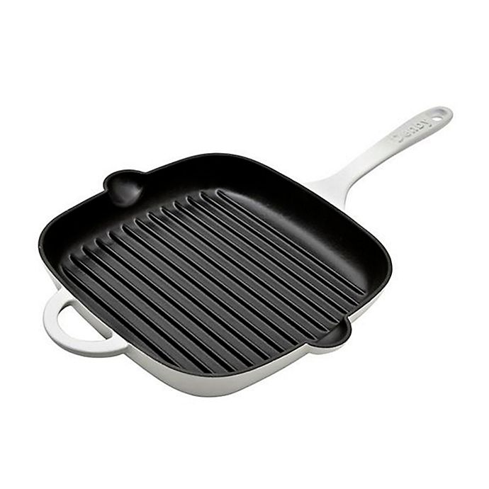 Denby Natural Canvas 10-Inch Cast Iron Square Grill Pan