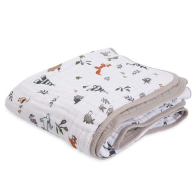 quilted muslin blanket