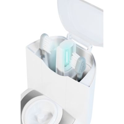 smile bright elite sonic toothbrush with uv sanitizing and 6 brush heads