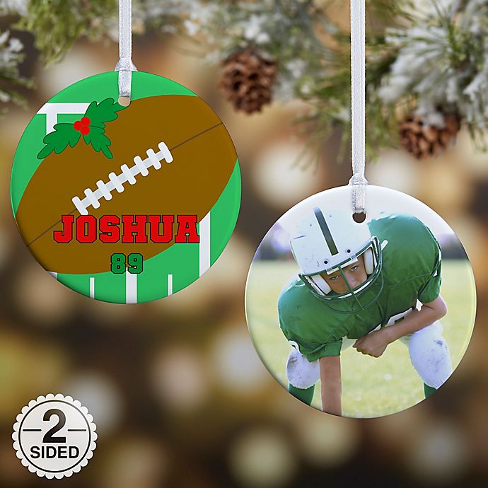 Football Christmas Ornament Collection