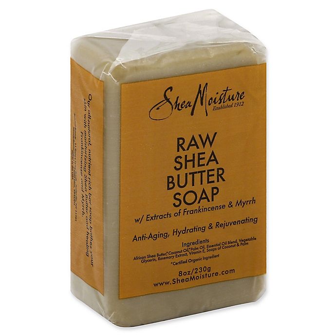 SheaMoisture® 8 oz. Organic Raw Shea Butter Soap Anti-Aging Face and Body Bar