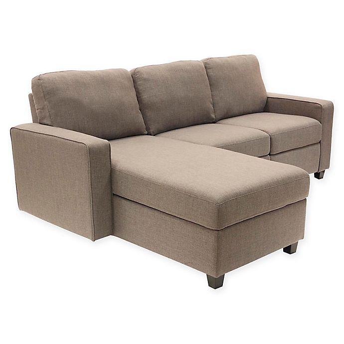 Serta Palisades Left-Facing Reclining Sectional Sofa with Storage