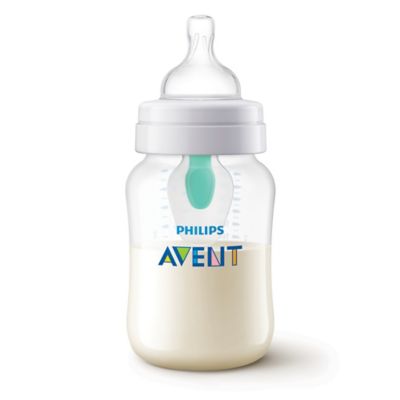 avent feeding bottle with spoon