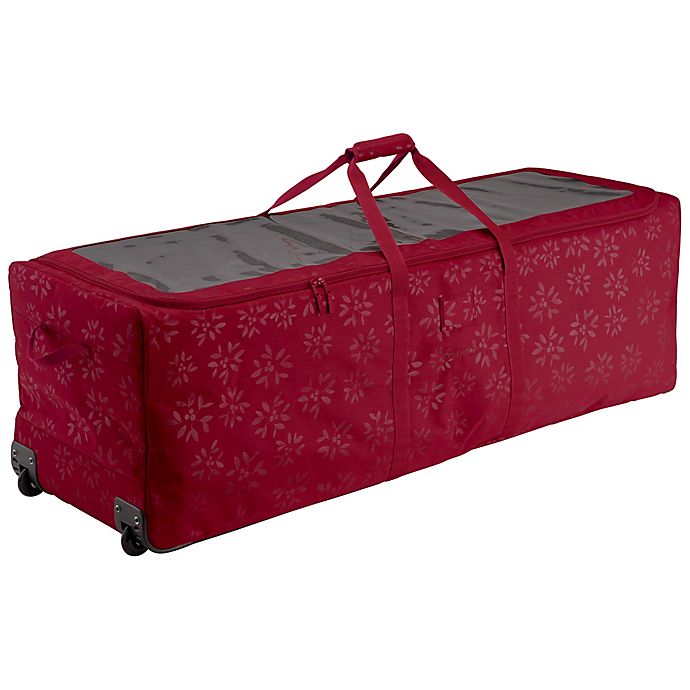 Classic Accessories® Seasons Holiday Tree Rolling Storage Duffle in Cranberry