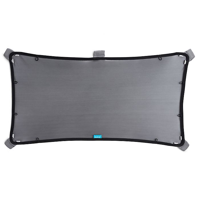 Brica® Magnetic Stretch-to-Fit™ Window Shade in Black