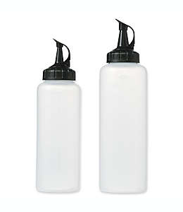 Botellas de plástico para aderezos OXO Good Grips®, Set de 2 pzas.